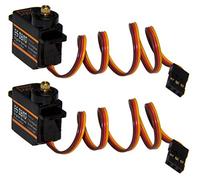 Adapter Universe® 2 x EMAX es08md RC Servo Digital Metal Gear Micro Servo 12 g 0,08s 2,4 kg