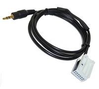 Adapter Universe Cable Adaptador AUX Line In 12 Pines Radio Audio MP3 Compatible con BMW E60 E61 E63