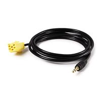 Adapter Universe Cable Adaptador de Entrada de línea Auxiliar para Coche, MP3, Radio, teléfono móvil, Enchufe Compatible con Smart For Two 451