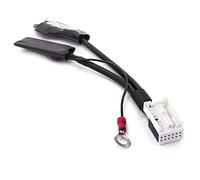 Adapter-Universe Módulo Bluetooth para radio de automóvil, interfaz AUX, 12 polos, conector Quadlock, para Audi RNS-E VW MCD