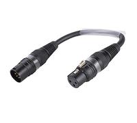 Adaptercable XLR de 3 pines (F) / XLR de 5 pines (M) 0.2m