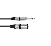 Adaptercable XLR (M) / Jack estéreo de 0,2 m bk