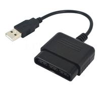 Adaptive Gaming Hub: Mandos originales de PS2 renacidos para PS3 y PC, cable USB 2.0 Plug and Play con función de doble vibración.