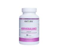Adaptoheal Hormobalance - Adaptogenos para Menopausia y Sistema Hormonal Femenino + Equinacea + Vitex Agnus Castus + Ginseng Panax + Reishi + Uña de Gato - Vegano, Sin Gluten - 90 Cápsulas
