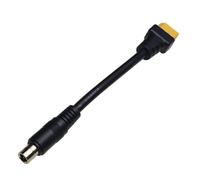 Adaptor Cable, conector XT60, conector 5.91in DC8020, línea de carga de alta able portátil, enlace de generador solar para modelos Aircraft, Battery Packs, Energy Storage, Indoor
