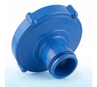 Adaptor de manguera de piscina de PVC de 80mm to 32mm, Blue High Compatibility Suction Hose Adapter for INTEX Pool Filters and Vacuum Cleaners (azul)