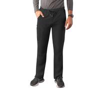 Adar Adición Fregar por Hombre - Delgado Pierna Cargamento Cordón Fregar Pantalones - A6106 - Negro - L