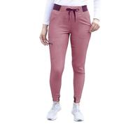 Adar Pro Prendas médicas para Mujer Pantalón médico Yoga Ultimate - P7104H - Heather Wine - XS