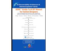 ADAR™ Visible To AI DIY Manual for Fashion Designers: Build an AI-Readable Fashion Website in a Day - A Step-by-Step System for AI Visibility, ... Architecture & Retrieval Systems™)