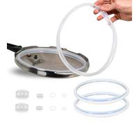 ADARPA 2 PACK Completos Goma Olla GM | Accesorios para Ollas GM 5L/6L | Compatibles con las Series de Olla GM H Deluxe, B, C, D, E, F, G, Cecotec | Accesorios Resistentes y Duraderos