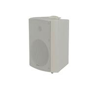 Adastra Altavoz Exterior Resistente a la Intemperie | 120 W | Blanco 6.5 Pulgadas