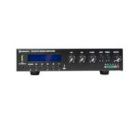 adastra | Mezclador-amplificador compacto de 100 V serie UX con 240 W de potencia de salida real Reproducción de audio completa a través del reproductor multimedia Dab+ Bluetooth