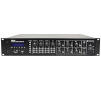 Adastra Amplificador mezclador de zona de 6 x 40 W y reproductor multimedia USB/SD/FM/Bluetooth, 953.160UK