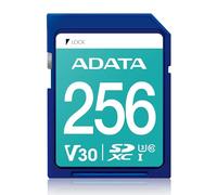ADATA Tarjeta SDXC ASDX256GUI3V30S-R 256 GB Clase 10 UHS-I 100 MB/s Negro/Azul