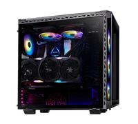 Adata Carcasa de Sobremesa ADATA XPG BATTLECRUISER, Construcción de Metal con Paneles de Vidrio, Enfriamiento de Flujo de Aire, Modular Sin Herramientas, Filtro de Polvo, Puertos USB I/O, Negro