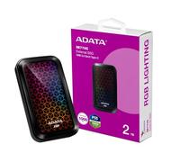 ADATA Disco SSD externo RGB SE770G | SSD portátil para juegos | 2 TB