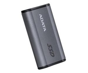ADATA Elite SE880 - Unidad portátil de estado sólido de 1 TB, externa, gris titanio, USB 3.2 (Gen 2) tipo C, 2000 MB/s de capacidad máxima
