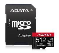 High Endurance 512 GB MicroSDXC UHS-I Clase 10, Tarjeta de memoria 512 GB, MicroSDXC, Clase 10, UHS-I, 100 MB/s, 85 MB/s