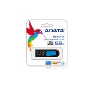 ADATA Lapiz Usb UV128 128GB USB 3.2 Negro/Azul AUV128-128G-RBE