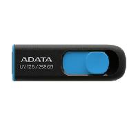 ADATA Lapiz Usb UV128 256GB USB 3.2 Negro/Azul AUV128-256G-RBE
