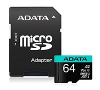 ADATA microSDXC/SDHC UHS-I U3 64GB c/adapt