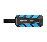 ADATA SC740 Externo SSD 2TB Negro Azul, USB-C 3.2 Gen 2, Lectura 1050 MB/s, Escritura 1000 MB/s, Resistente a Golpes y Caídas, Plug&Go