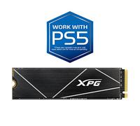 ADATA Unidad de Estado sólido XPG GAMMIX S70 Blade 512 GB PCIe Gen4x4 M.2 2280 High-End-Gaming, Black