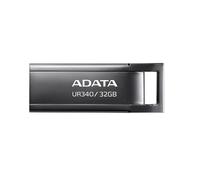 ADATA, UR340 - Unidad Flash USB 3.2 Gen1 de Metal, a Prueba de Salpicaduras, a Prueba de Golpes, a Prueba de Polvo, 32 GB, Color Negro