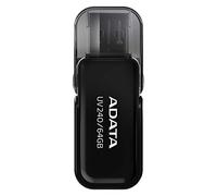 ADATA UV240 32GB 2.0 Conector USB Tipo A Negro unidad flash USB - Memoria USB (32 GB, 2.0, Conector USB Tipo A, Tapa, 7 g, Negro)