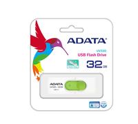 ADATA Memoria USB UV320 32 GB USB Tipo A 3.1 Gen 1 Deslizable Verde y Blanco