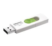 ADATA UV320 Unidad Flash USB 32 GB USB Tipo A 3.1 (3.1 Gen 1) Verde, Blanco - Memoria USB (32 GB, USB Tipo A, 3.1 (3.1 Gen 1), Deslizar, 7,9 g, Verde, Blanco)