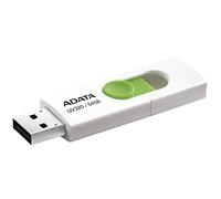 ADATA UV320 unidad flash USB 64 GB USB tipo A 3.1 (3.1 Gen 1) Verde, Blanco - Memoria USB (64 GB, USB tipo A, 3.1 (3.1 Gen 1), Deslizar, 7,9 g, Verde, Blanco)
