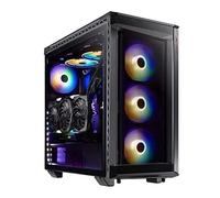 ADATA XPG BATTLECRUISER Super Mid-Tower PC Chassis, Metal Construction with Glass Panels, Air-Flow Cooling, Modular Tool-Less, Dust-Filter, I/O USB Ports, Black
