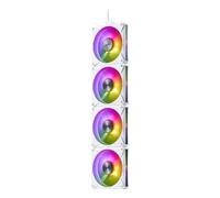 ADATA XPG HURRICANE MAG 120mm ARGB PWM Ventilador 4er Pack WH