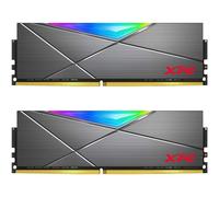 Adata XPG Spectrix D50 RGB DDR4 3200MHz PC4-25600 16GB 2x8GB CL16 Gris Tungsteno