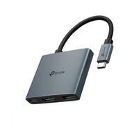 ADATTATORE TP-LINK 3 in 1 UH3020C da USB-C a 3 porte con HDMI 4K@60Hz, PD 100W e 1 porta dati USB-A