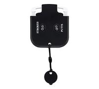 adawd Contador de minigolf - Fácil de fijar Scorekeeper hasta 9 tiros, contador de golf, y de punto, contador de puntuación de deportes al aire libre (4 colores)