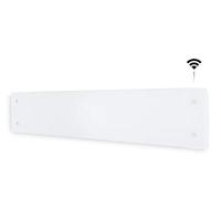 Adax Clea L Radiador Eléctrico WiFi 800 W, Convector de Pared, Blanco | Calefactor inteligente, control por smartphone, bajo consumo, altura 222 mm, antiheladas, baño, IP24C
