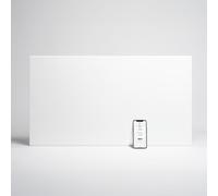 ADAX NEO Compact - Convector de pared con termostato por Wifi - 1500W | Bajo consumo | Calefacción eficiente y segura | Radiador eléctrico moderno y elegante | 420mm de altura | IP24C | Blanco