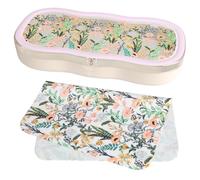 ADBGV Funda rígida para gafas con tela de microfibra y correa para lentes, bonita caja de gafas de sol para mujeres y niñas, Set-10, Talla única