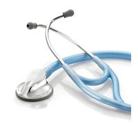 ADC Adscope 600 - Estetoscopio multifrecuencia de platino - Celeste metalizado