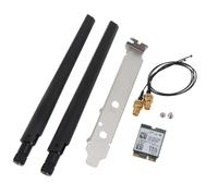 (add external antenna) WiFi AX411NGW AX411 Killer 1690i Notebook WIFI6E 2.4GHz/5GHz/6GHz Killer Game Wireless Network Card Bluetooth-compatible