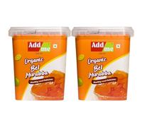 Add me bel Giri ka murabba Envasado al vacío sin jarabe Sweet Bel Muraba (750 g) - 2 paquetes de refuerzo de inmunidad