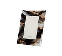 Adda Home PORTAFOTO CRISTAL IMPRESION BRILLO DORADO 10X15 CM