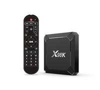 ADDCOLOR X98K Android TV Box, 4GB RAM 32GB ROM RK3528A Quad Core Arm Cortex A53 with OpenGL ES 1.1/2.0, OpenVG 1.1, 8K HDR 2.4GHz/5GHz WiFi 6