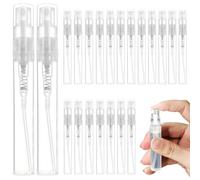 Addein 24 Piezas Pulverizador Perfume, 5ml Atomizador Perfume Recargable, Bote Perfume Recargable, Mini Atomizador de Perfume para Viajes Perfumes Cosméticos.