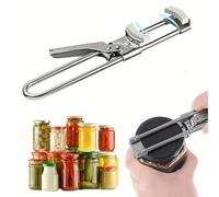 Addein Abrelatas Manual, Abre Botes Tarros, Abridor de Latas, Abridor de Tarros Acero Inoxidable para La Cocina Doméstica, Abrelataspara Niños, Personas Mayores, Mujeres.