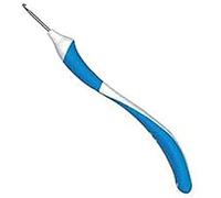 Addi addiswing Maxi Ganchillo, Amarillo, 24 x 6 x 3 cm, plástico, Azul, 24 x 6 x 3 cm