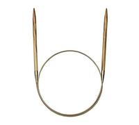 Addi Aguja circular de madera de olivo, 100 cm x 3,25 mm.
