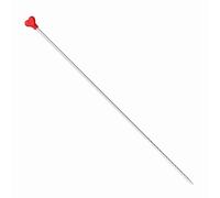 Addi Aguja de Tejer Cuadrada de 35 cm x 3,25 mm, Metal, Gris, 3.25mm (UK 10 / US 3)
